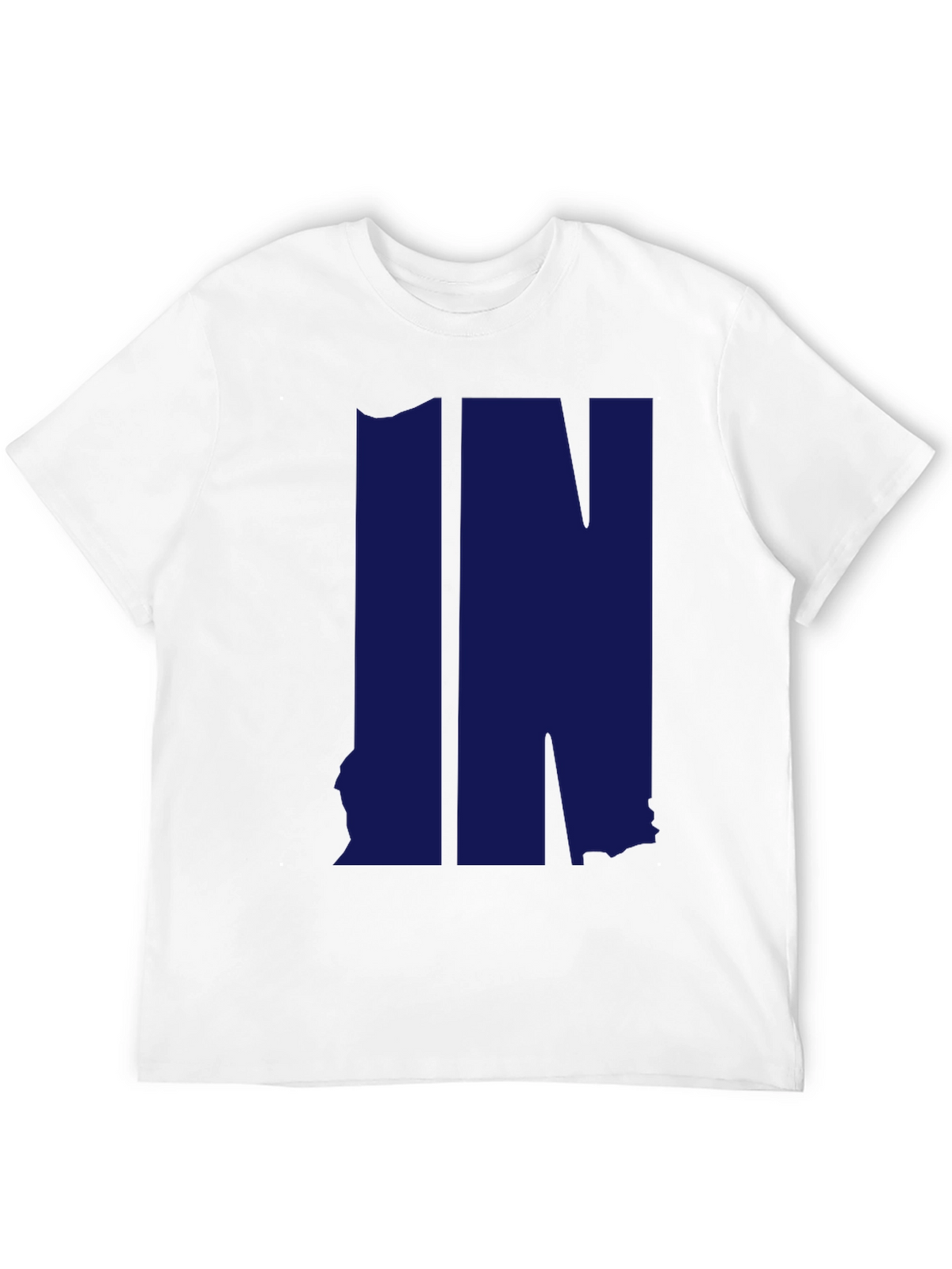Indiana State Outline IN T-Shirt