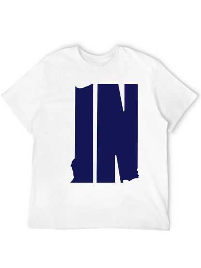 Indiana State Outline IN T-Shirt