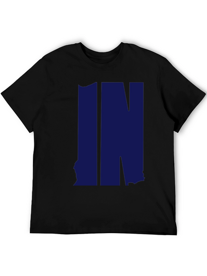 Indiana State Outline IN T-Shirt