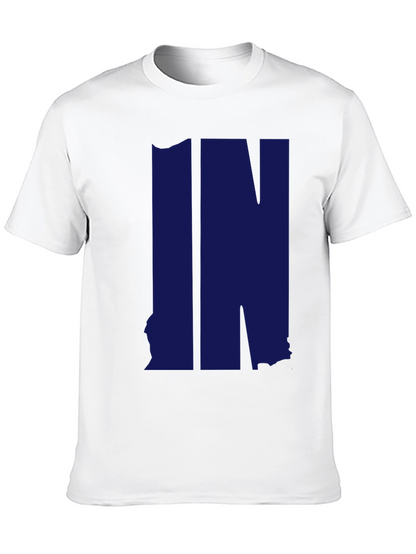 Indiana State Outline IN T-Shirt