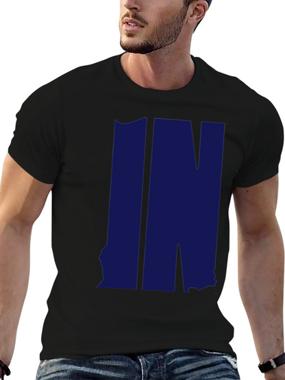 Indiana State Outline IN T-Shirt