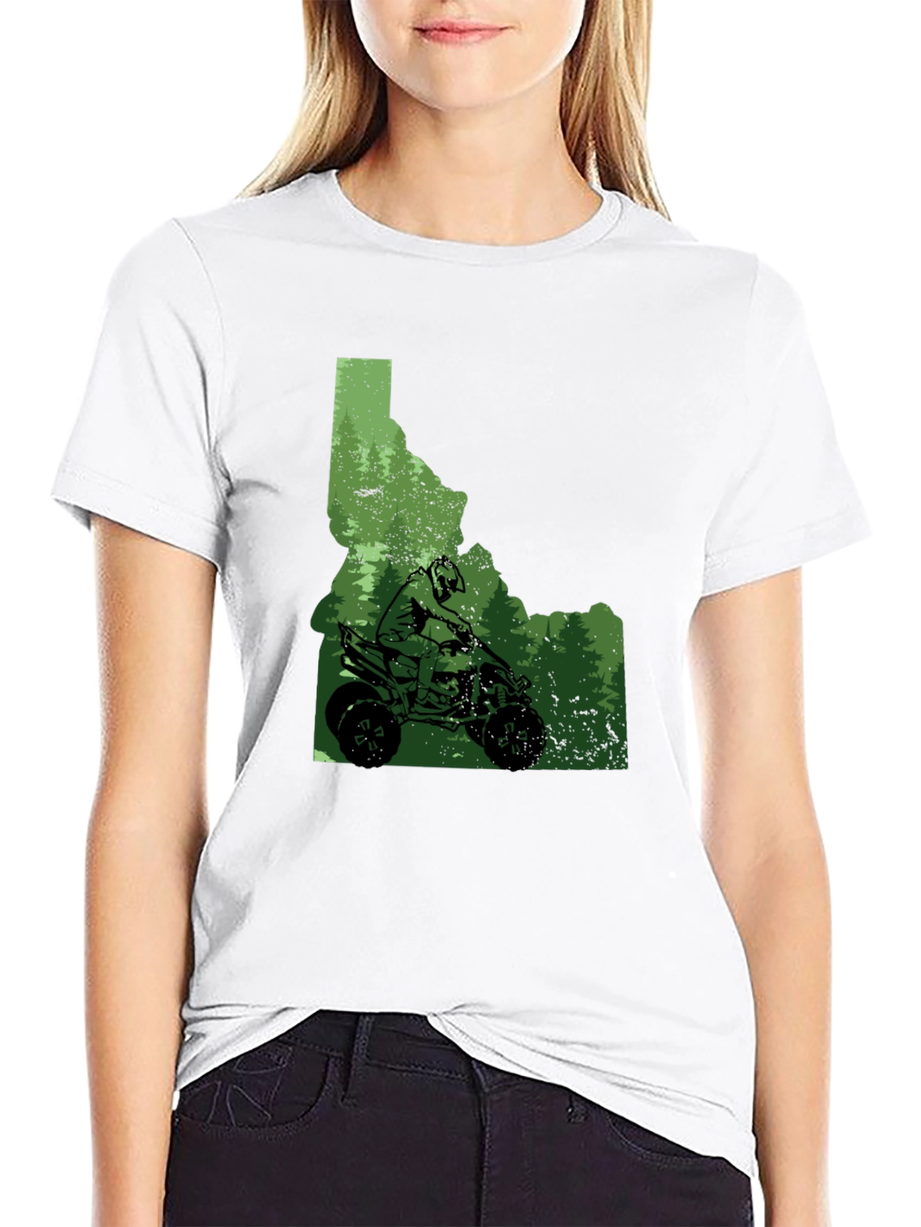 Idaho ATV Adventure T-Shirt - State Pride