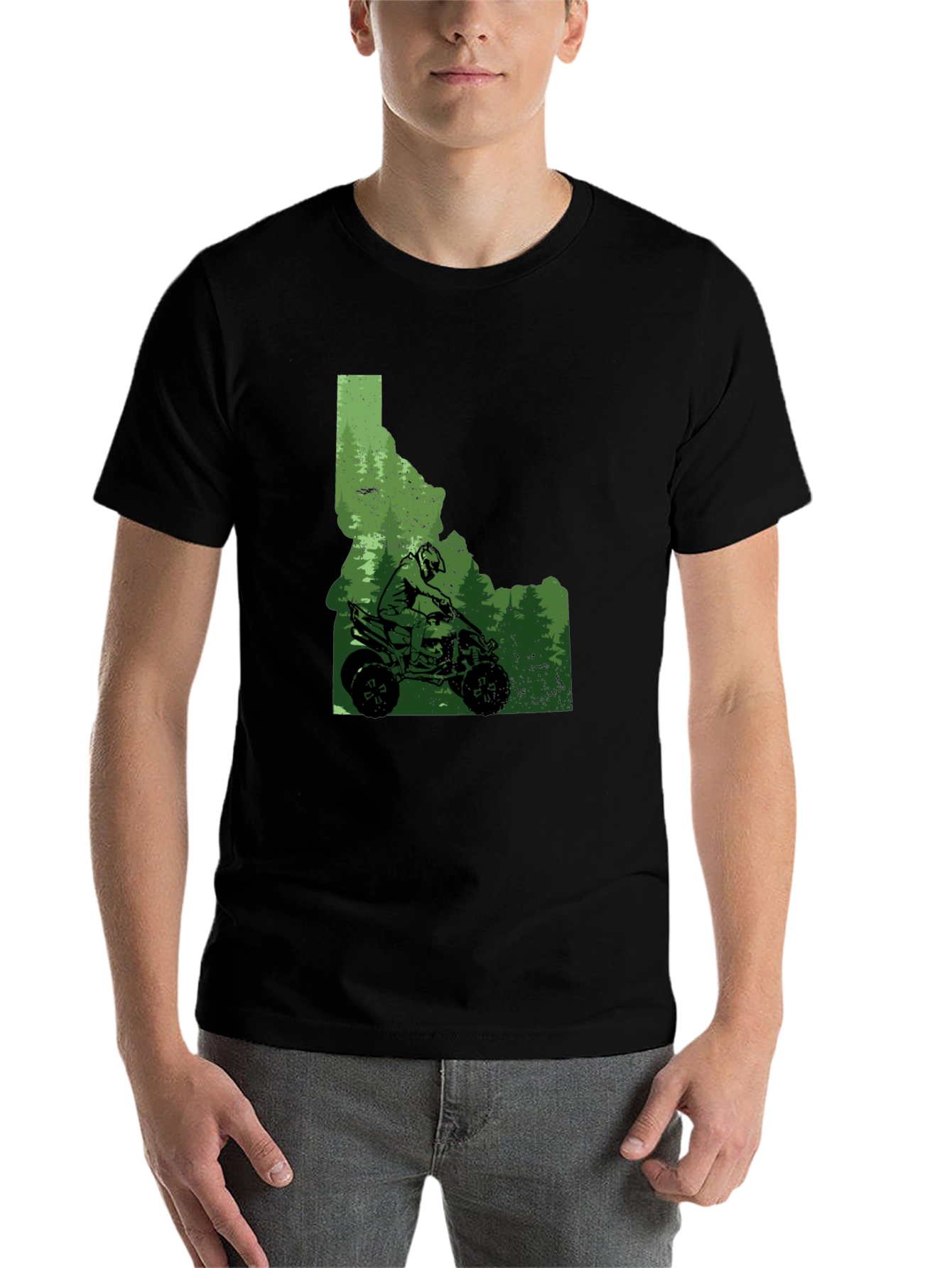 Idaho ATV Adventure T-Shirt - State Pride