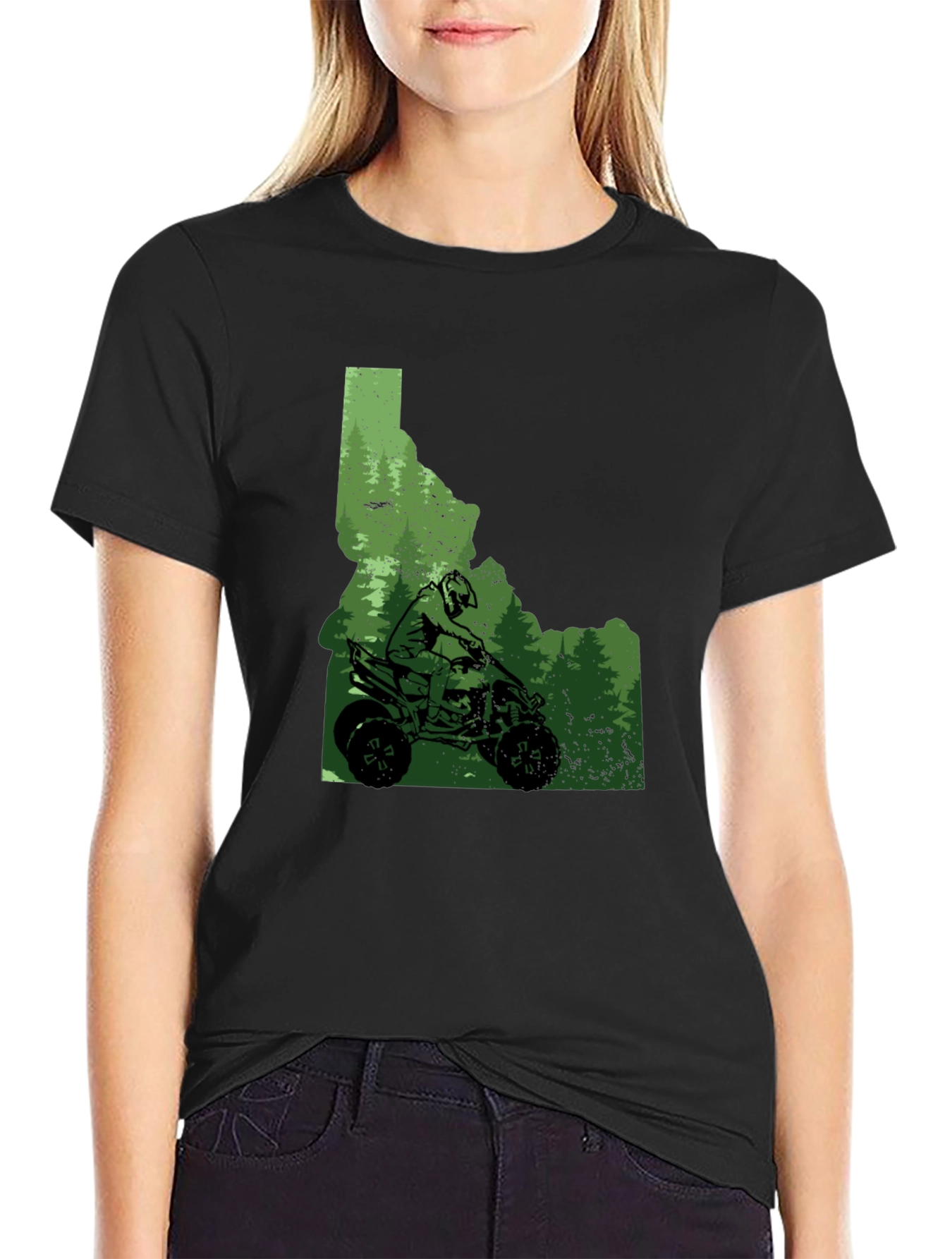 Idaho ATV Adventure T-Shirt - State Pride