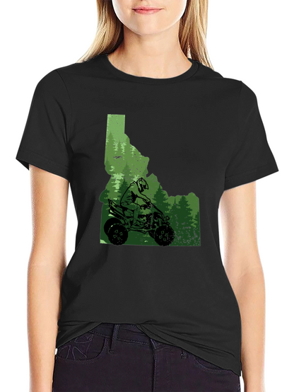 Idaho ATV Adventure T-Shirt - State Pride