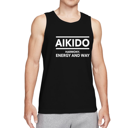 AIKIDO Harmony Energy Martial Arts Tank Top