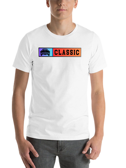 Classic Car Graphic T-Shirt - Black