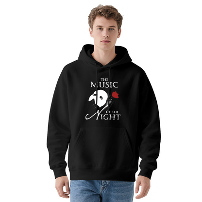 The Phantom Of The Opera Music Of The Night Classic Black Hoodie, Comfortable Unisex