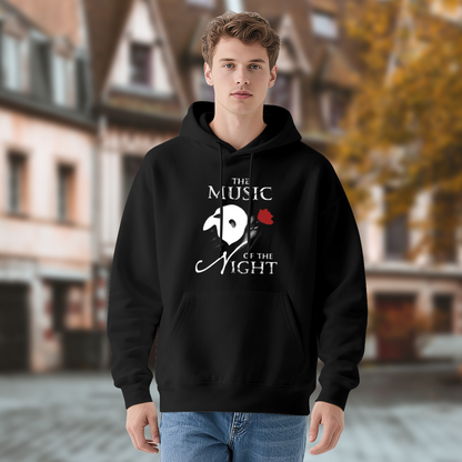 The Phantom Of The Opera Music Of The Night Classic Black Hoodie, Comfortable Unisex