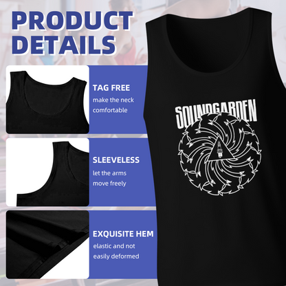 Soundgarden Rock Band Vintage Metal Music Tank Top