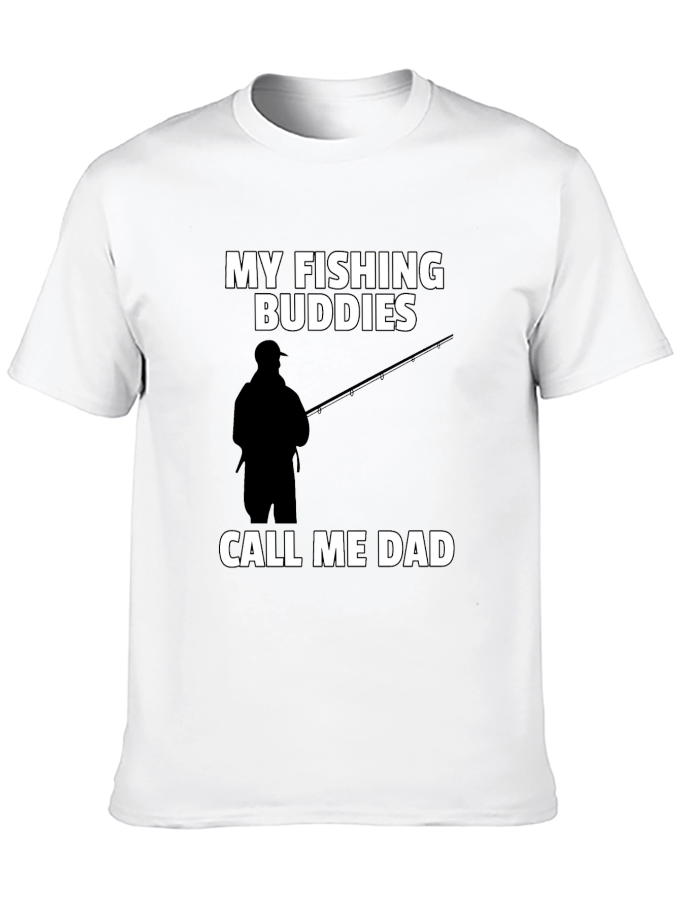 Fishing Buddies Dad Graphic Tee