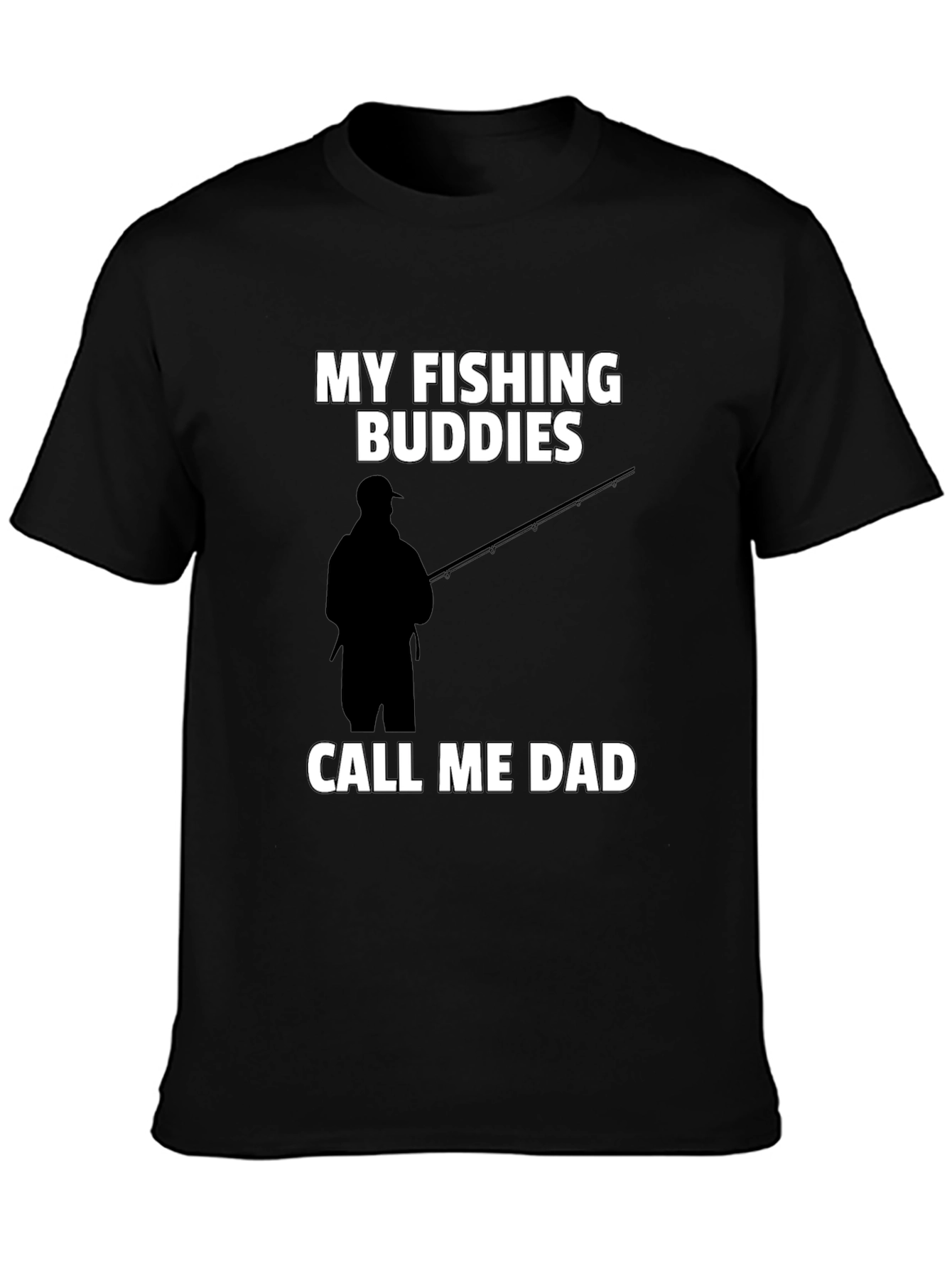 Fishing Buddies Dad Graphic Tee