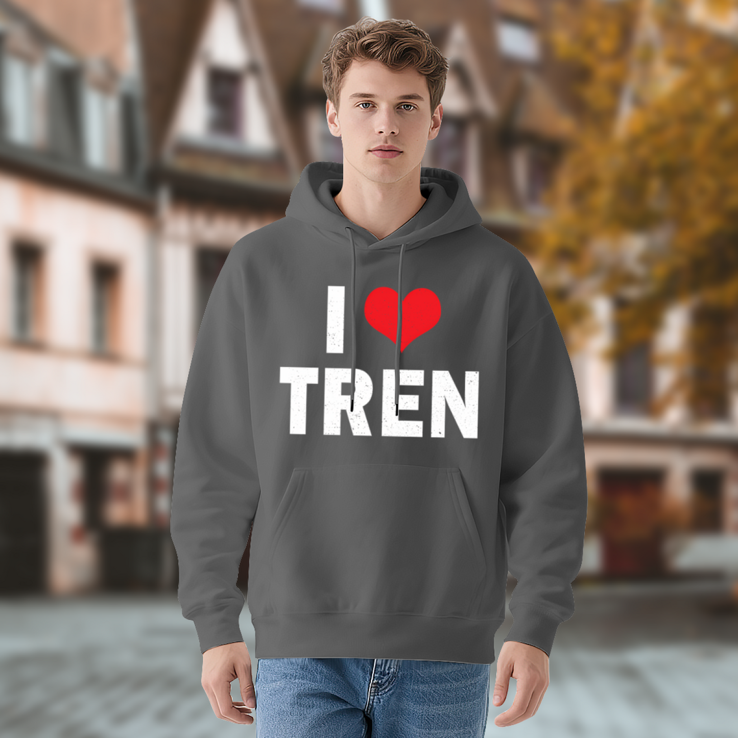 Men's Multi-Color Hoodie: 19 TREN Streetwear Style, Cozy Fit