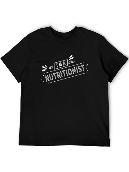 Im a Nutritionist Black T-Shirt