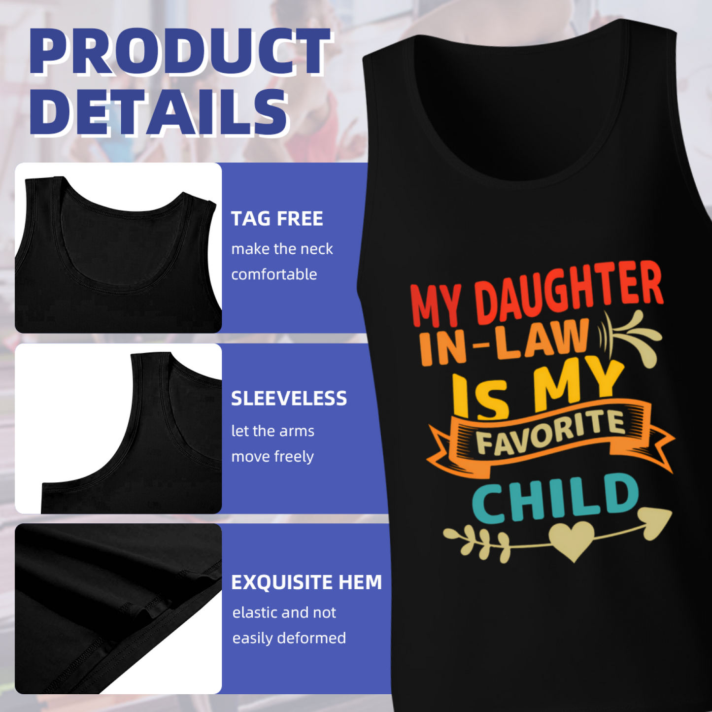 Funny Favorite Daughter?In?Law Family Tank Top