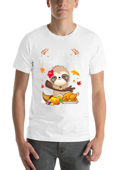 Happy Thanksgiving Sloth T-Shirt