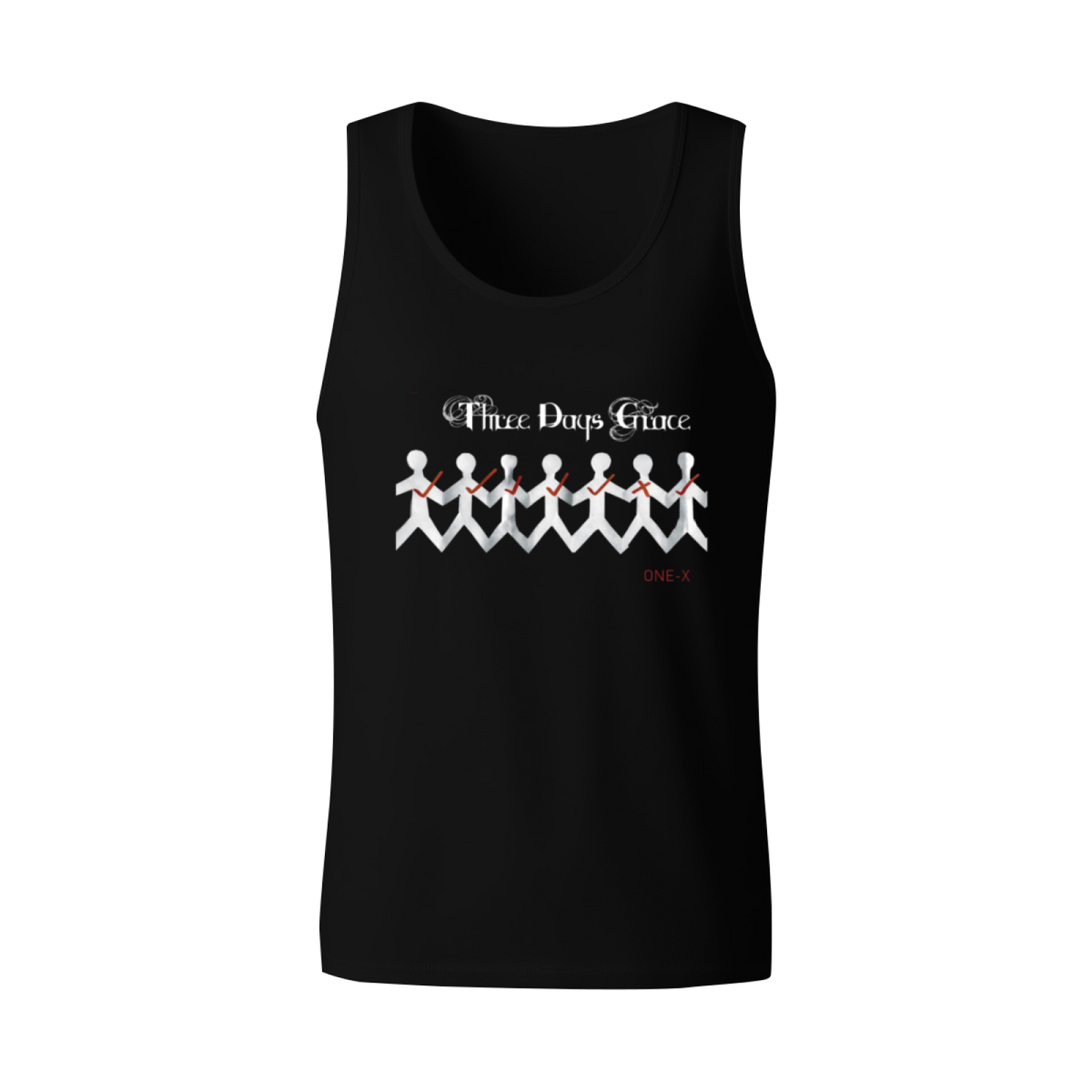 Three Days Grace One?X Album Rock Band Tank Top