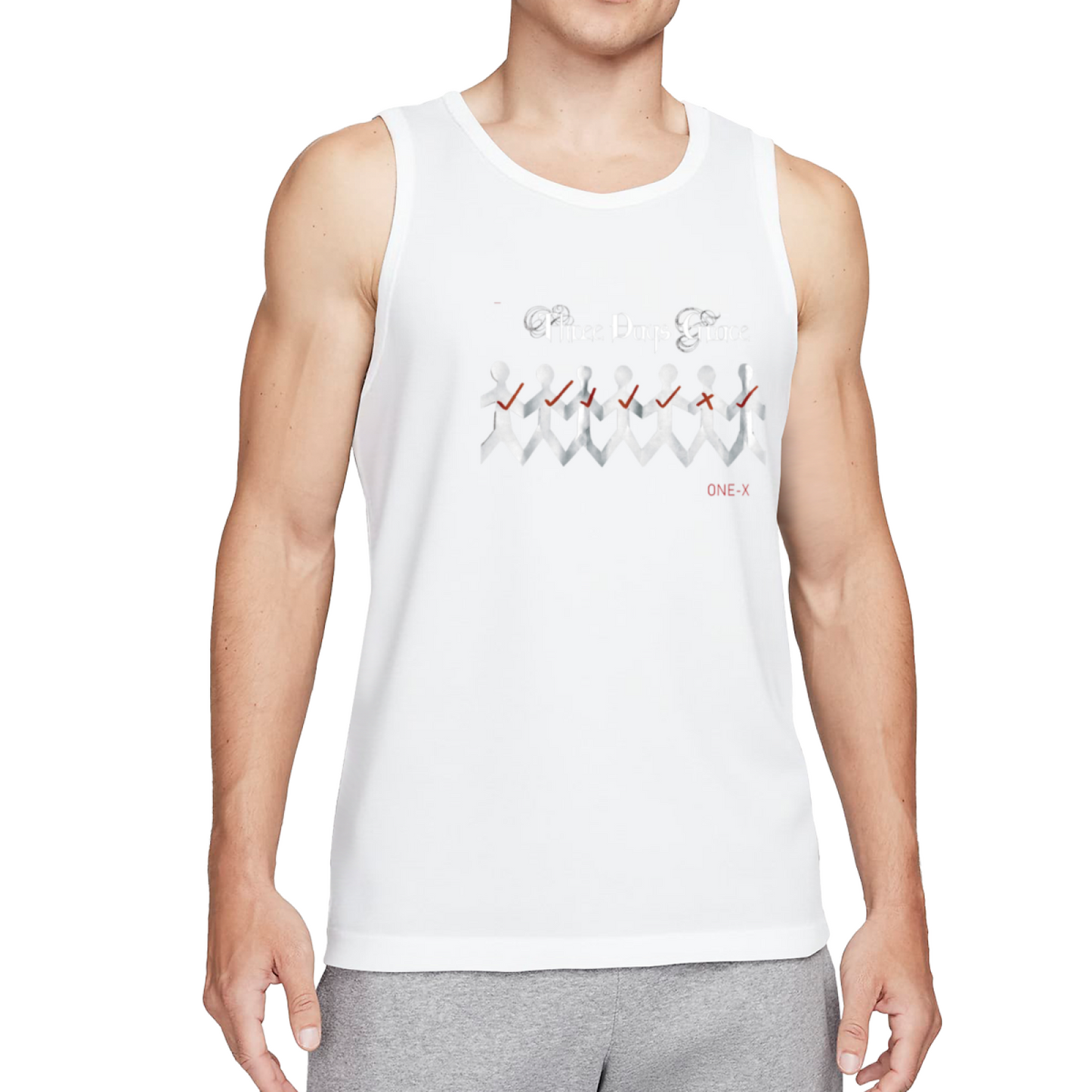 Three Days Grace One?X Album Rock Band Tank Top