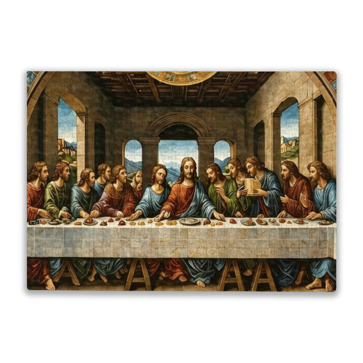 The Last Supper Classic World Famous Oil Painting Art Puzzle