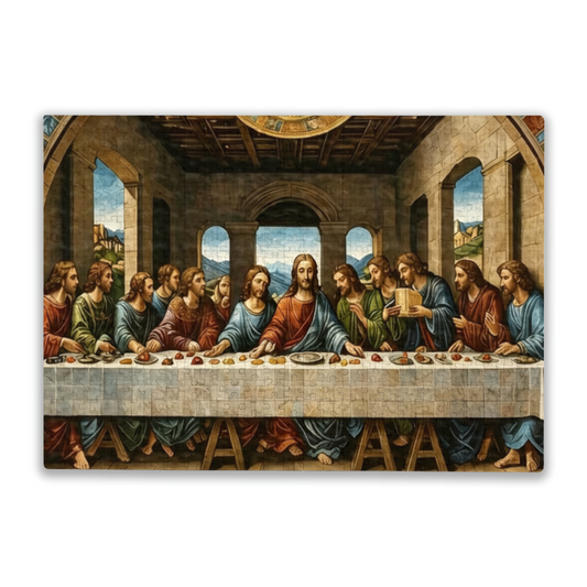The Last Supper Classic World Famous Oil Painting Art Puzzle