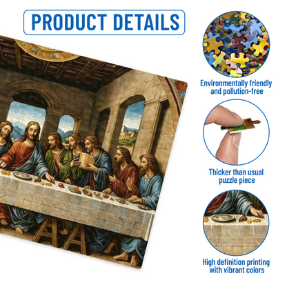 The Last Supper Classic World Famous Oil Painting Art Puzzle