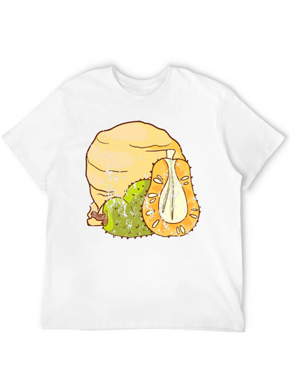 Jackfruit Graphic Tee - Unisex Black T-Shirt