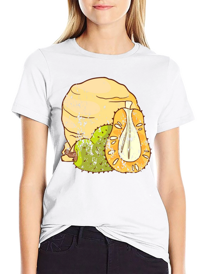 Jackfruit Graphic Tee - Unisex Black T-Shirt