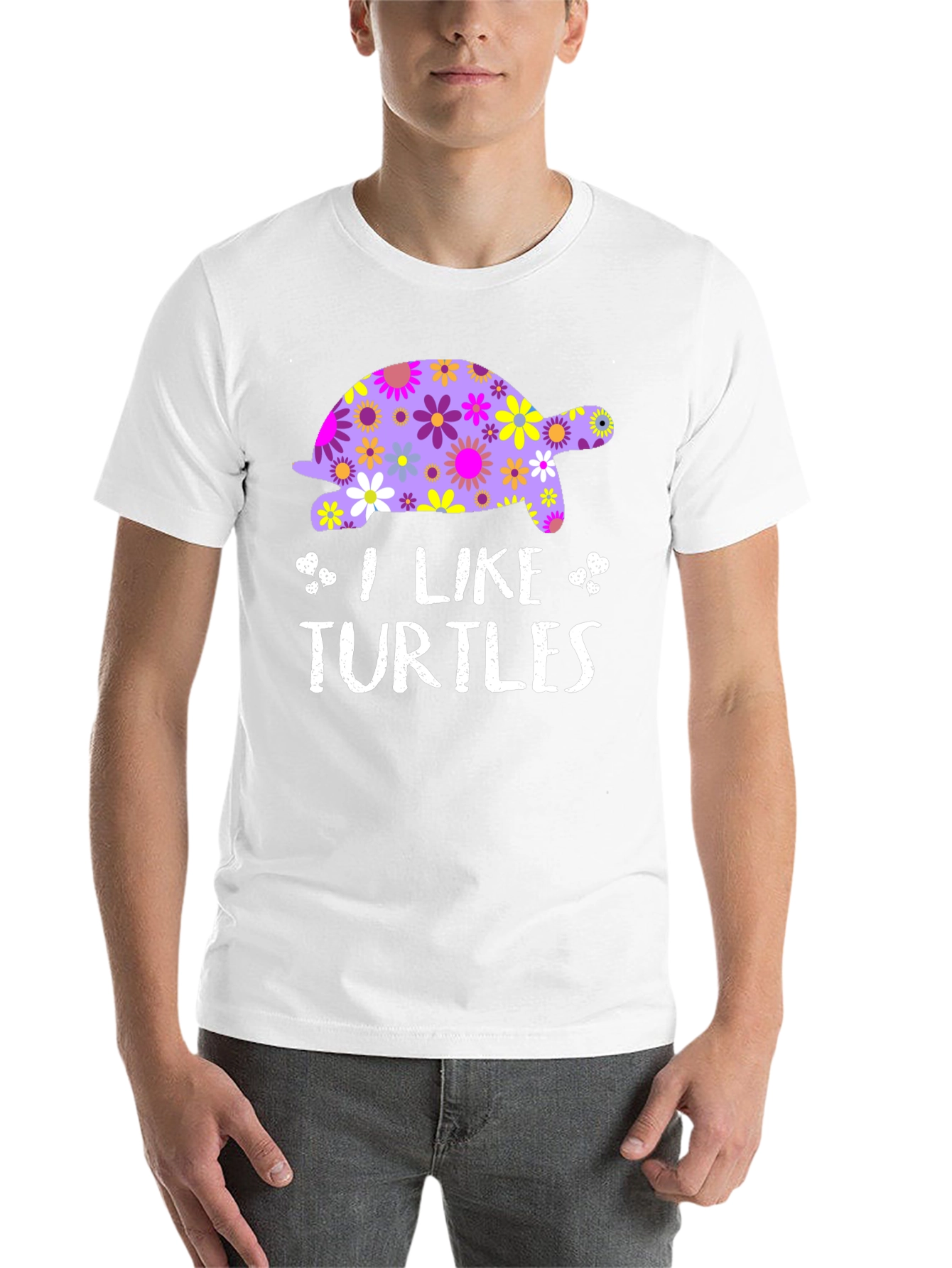 I Like Turtles Graphic T-Shirt