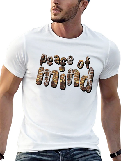 Peace of Mind Graphic T-Shirt - Stylish Comfort