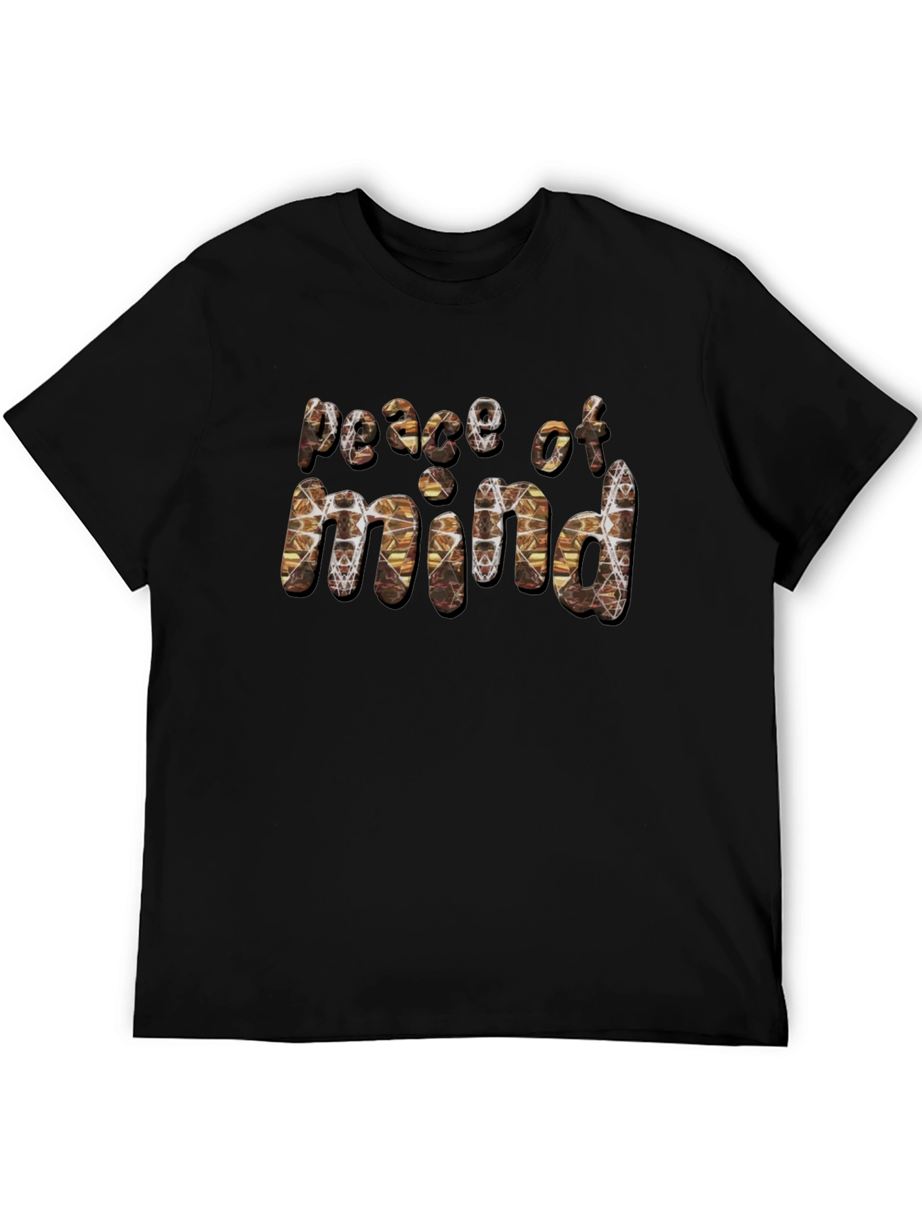 Peace of Mind Graphic T-Shirt - Stylish Comfort