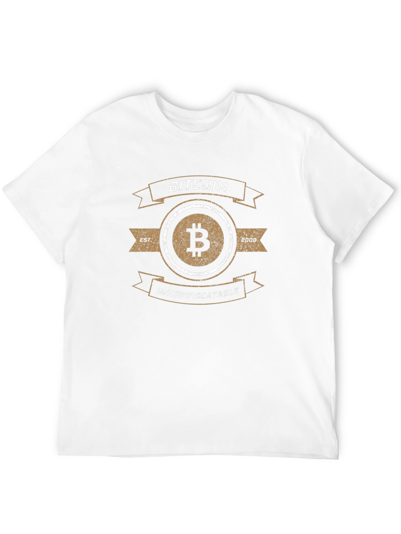Bitcoin Unconfiscatable Black T-Shirt