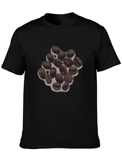 Coffee Bean T-Shirt - Black Graphic Tee