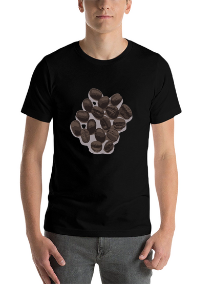 Coffee Bean T-Shirt - Black Graphic Tee