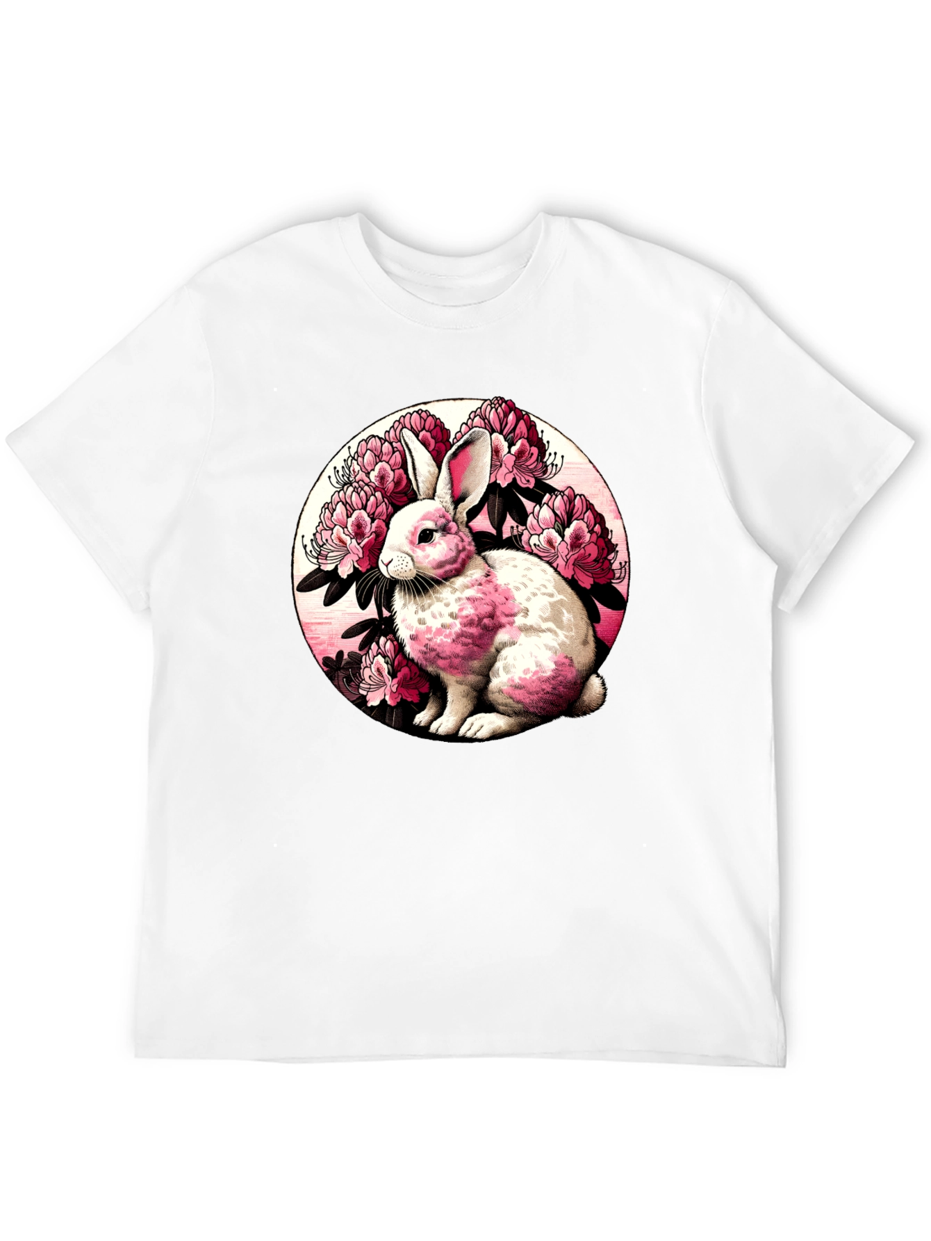 Rabbit Floral Graphic Tee
