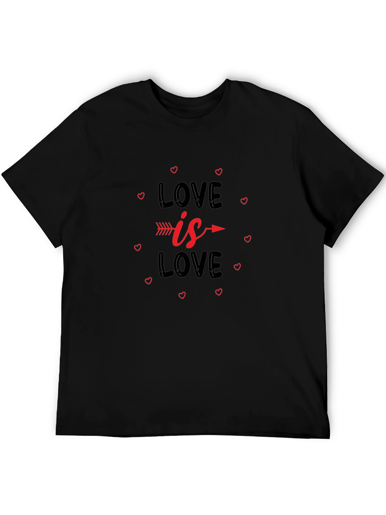 Love is Love T-Shirt - Arrow Heart Design
