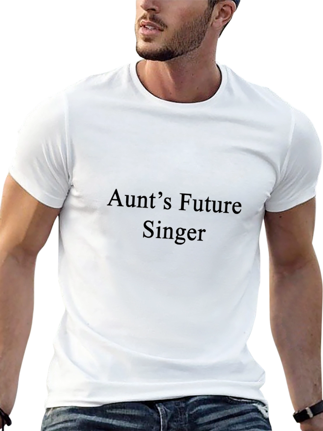 Aunts Future Singer Black T-Shirt