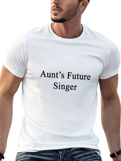 Aunts Future Singer Black T-Shirt