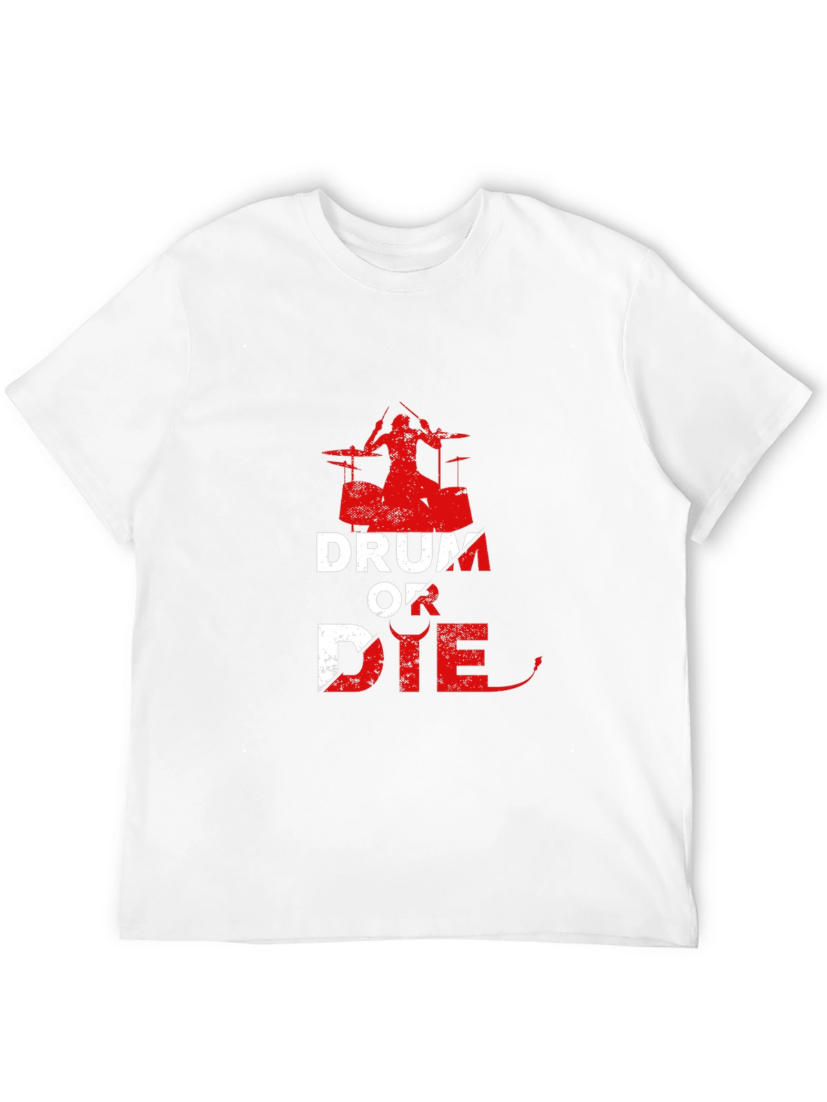 Drum or Die Graphic T-Shirt