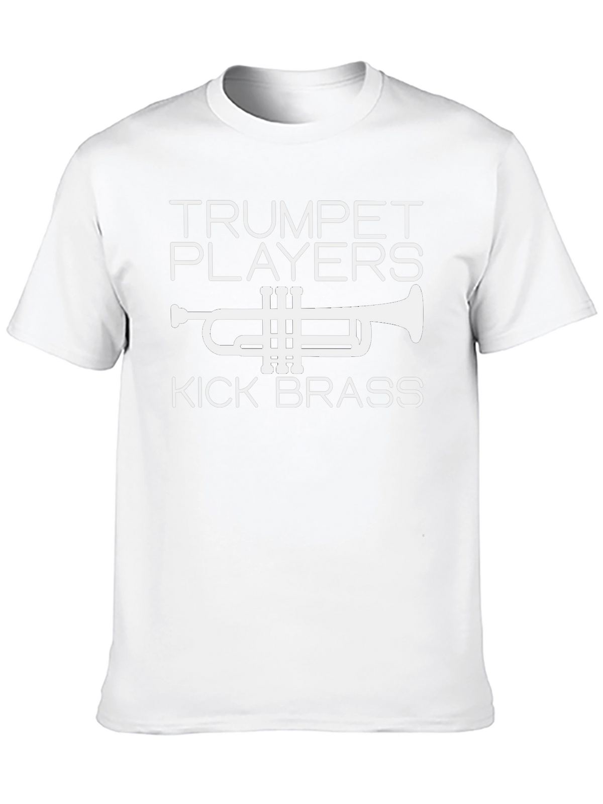 Trumpet Players Kick Brass Black T-Shirt