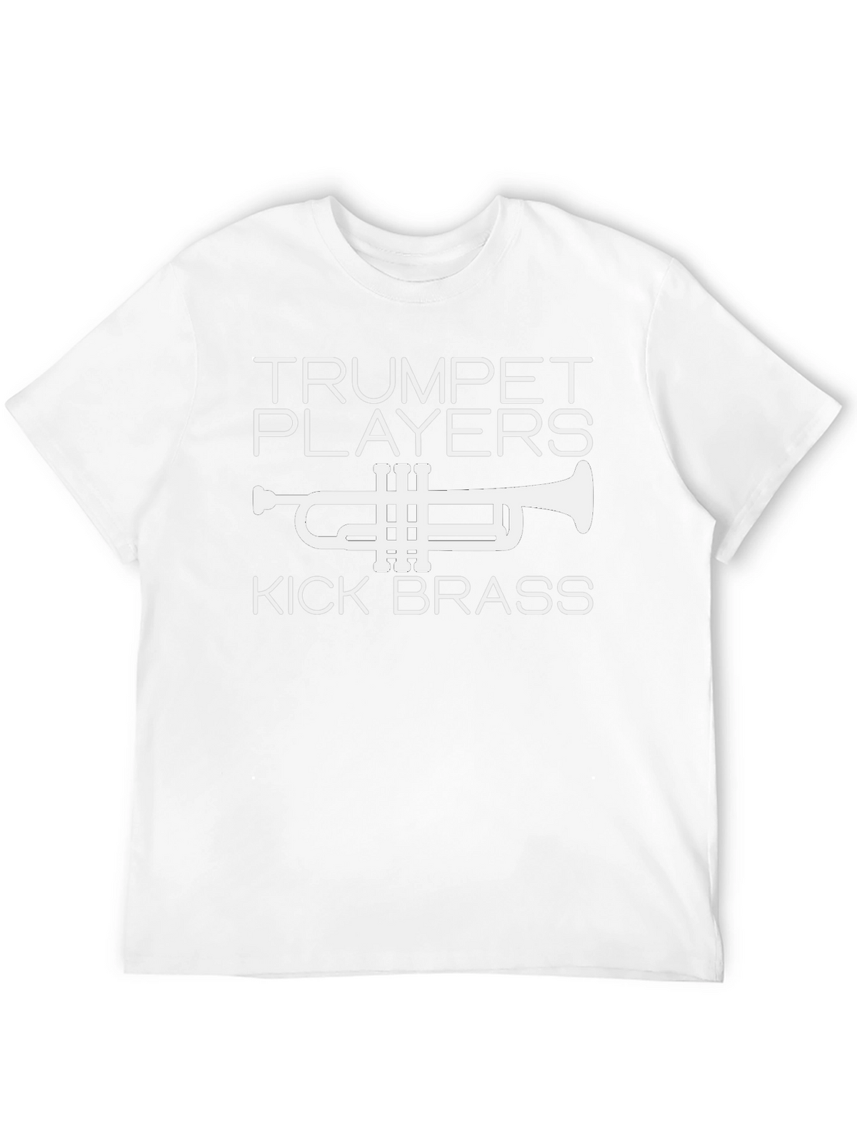 Trumpet Players Kick Brass Black T-Shirt