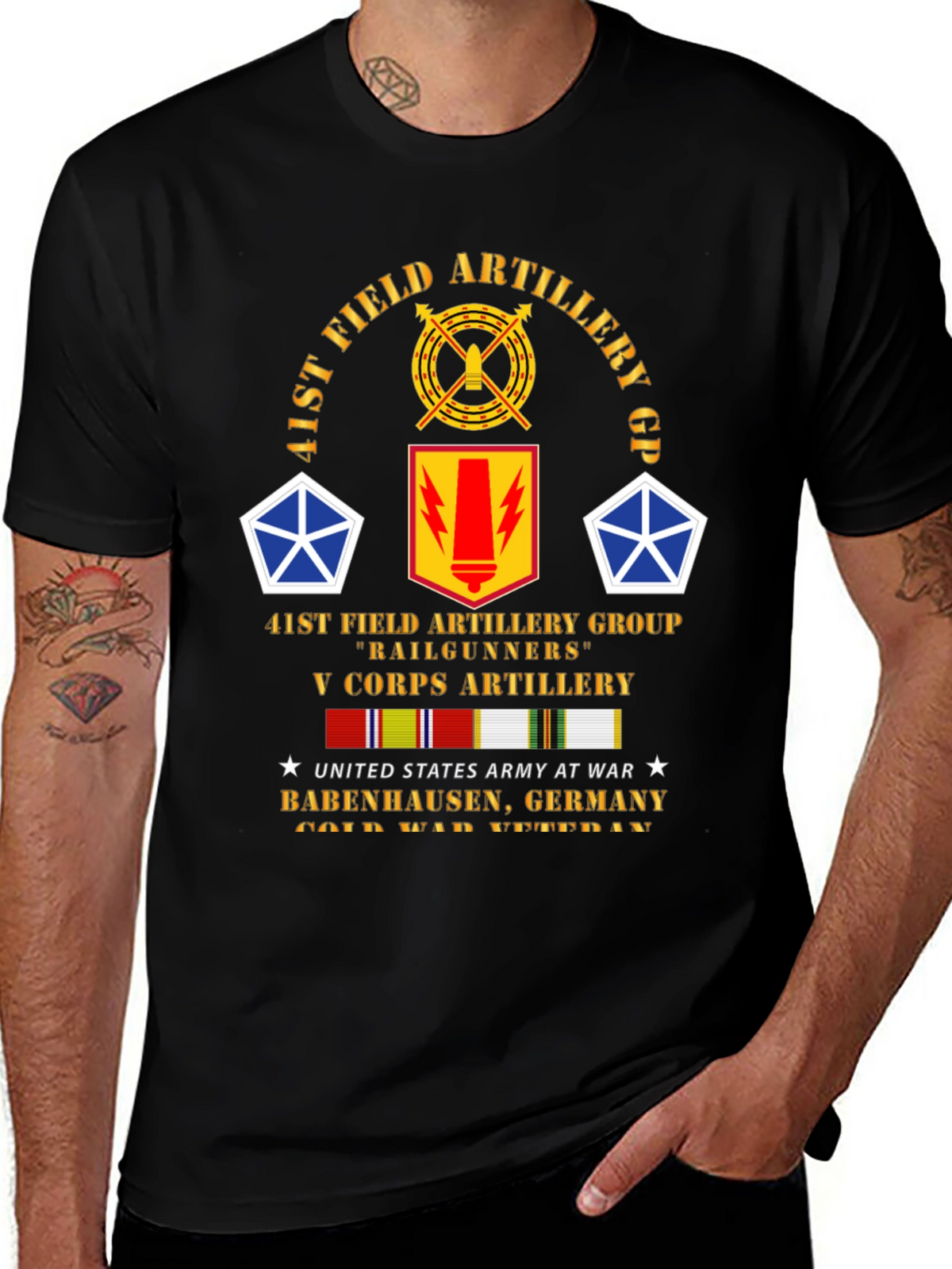 41st Field Artillery Group Veteran T-Shirt