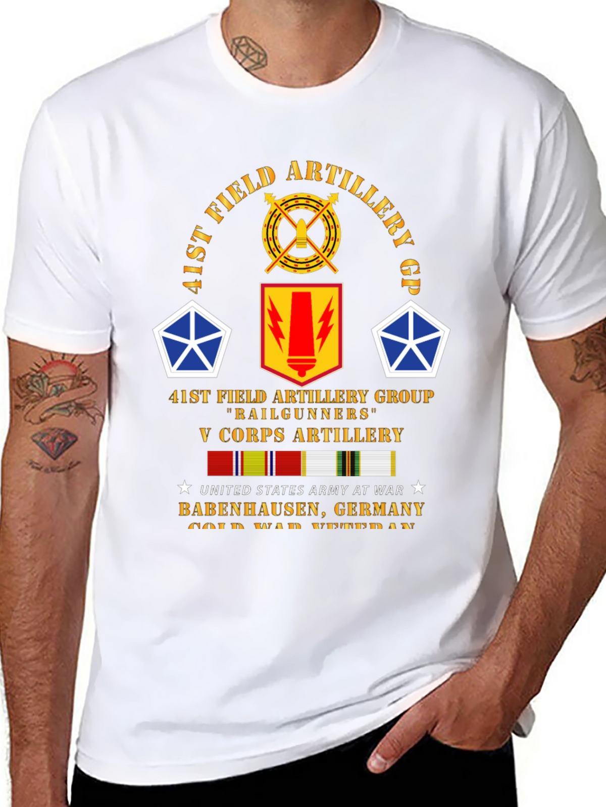 41st Field Artillery Group Veteran T-Shirt