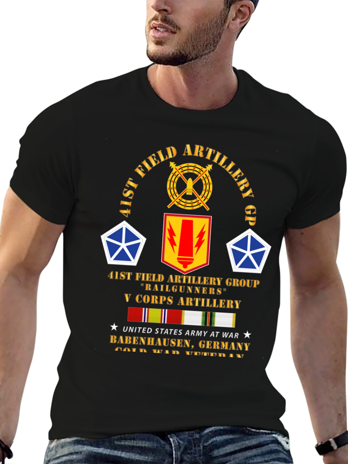 41st Field Artillery Group Veteran T-Shirt