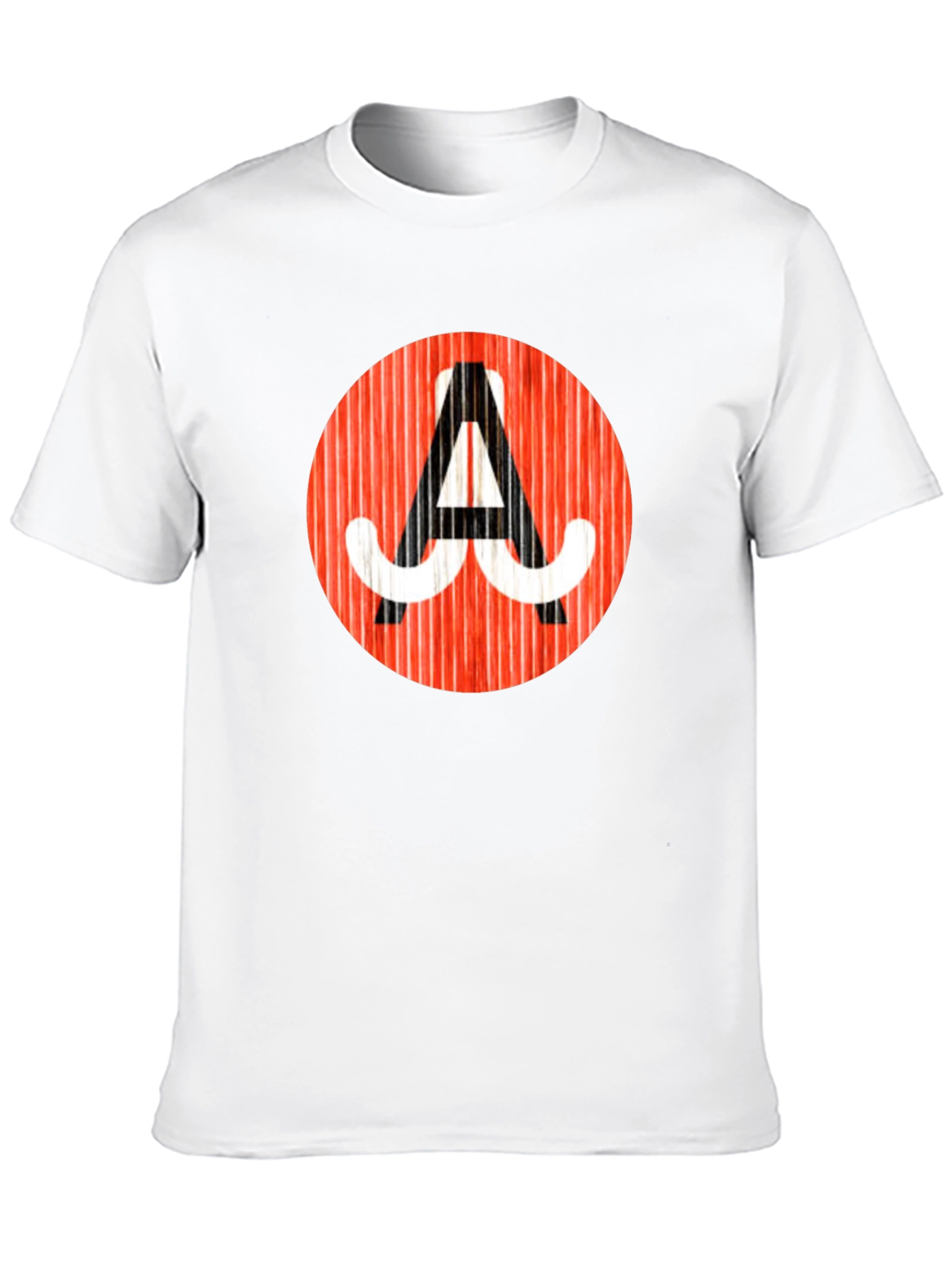 Retro Mustache A Graphic Tee