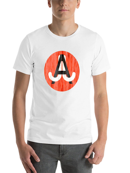 Retro Mustache A Graphic Tee