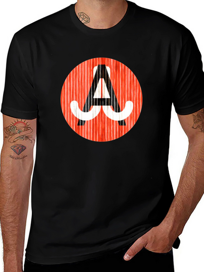 Retro Mustache A Graphic Tee