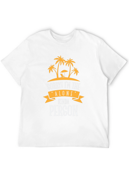 Alone Kinda Person Graphic Tee - Beach Vibes