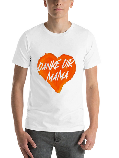 Danke Dir Mama Heart Graphic T-Shirt
