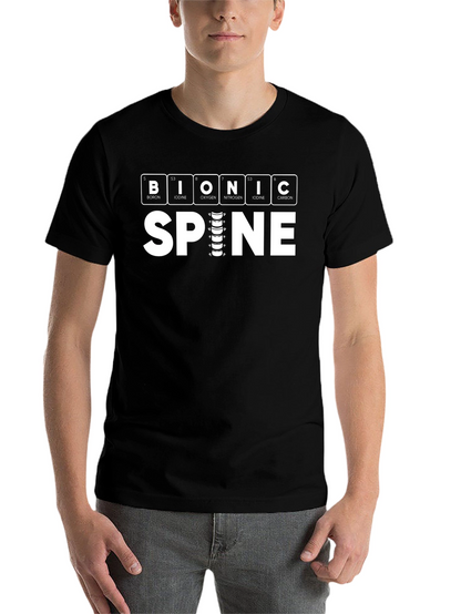 Bionic Spine T-Shirt - Periodic Table Funny Tee