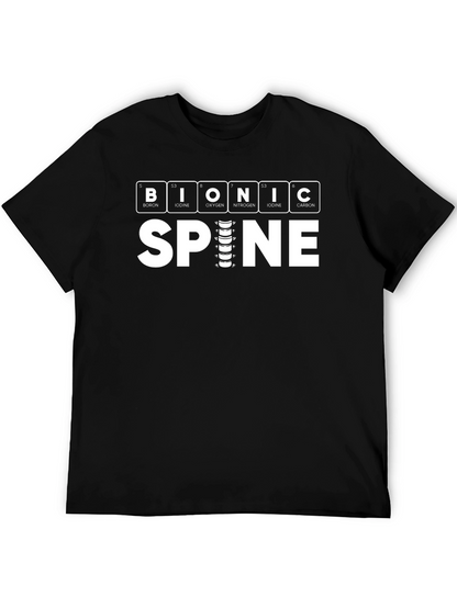 Bionic Spine T-Shirt - Periodic Table Funny Tee